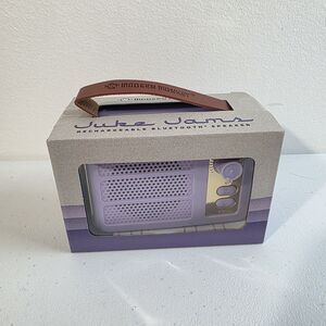 Modern Monkey Juke Jams Purple Old Skool Rechargeable Speaker New NIB Bluetooth